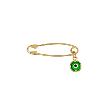 Булавка  “Глаз зеленый ”