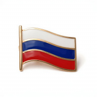 Брошь "Флаг"  